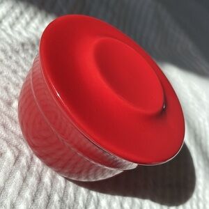 Emile Henry red butter bell